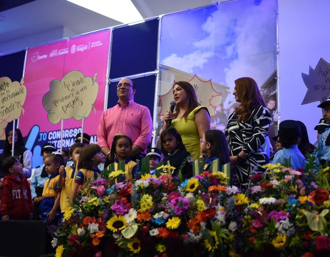 Escenario donde se está llevando a cabo el cuarto Congreso Internacional de Familia “Cuídalos”
