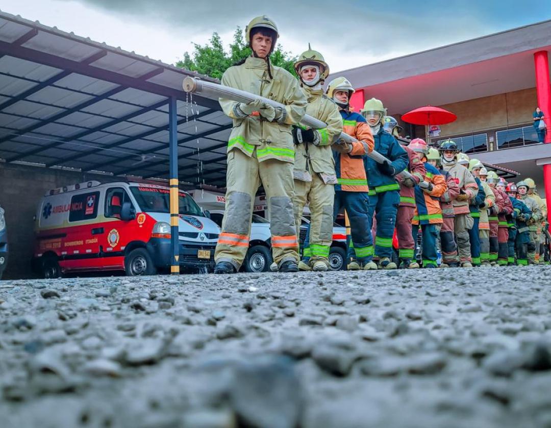 Jornada de preparación de Bomberos