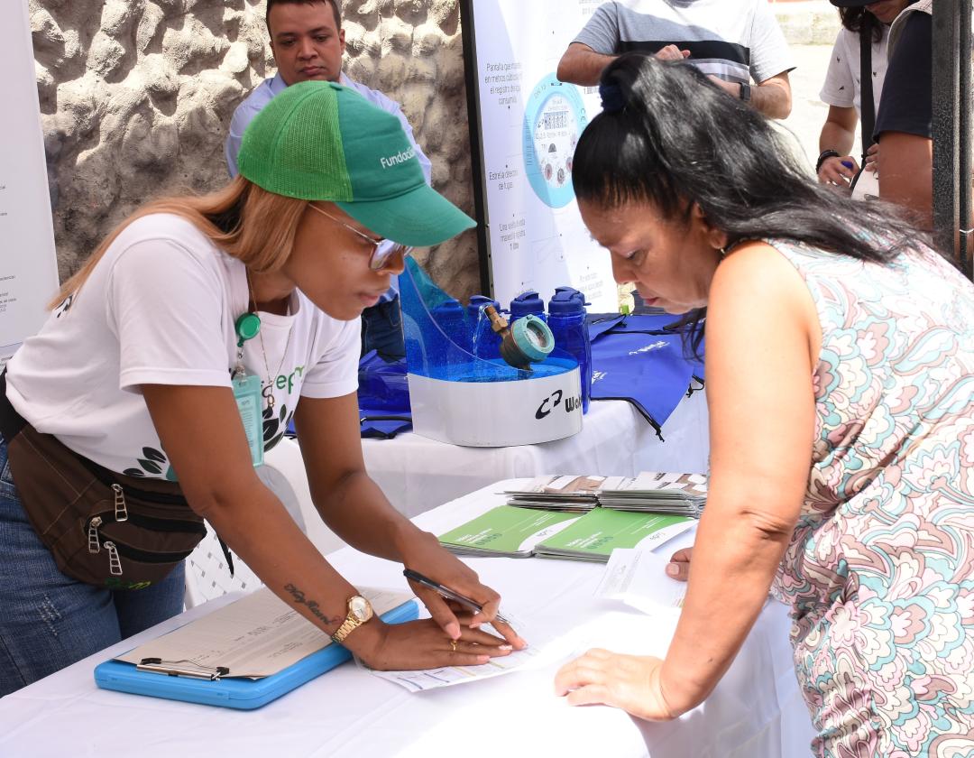 Evento de sensibilización sobre el manejo del agua con EPM