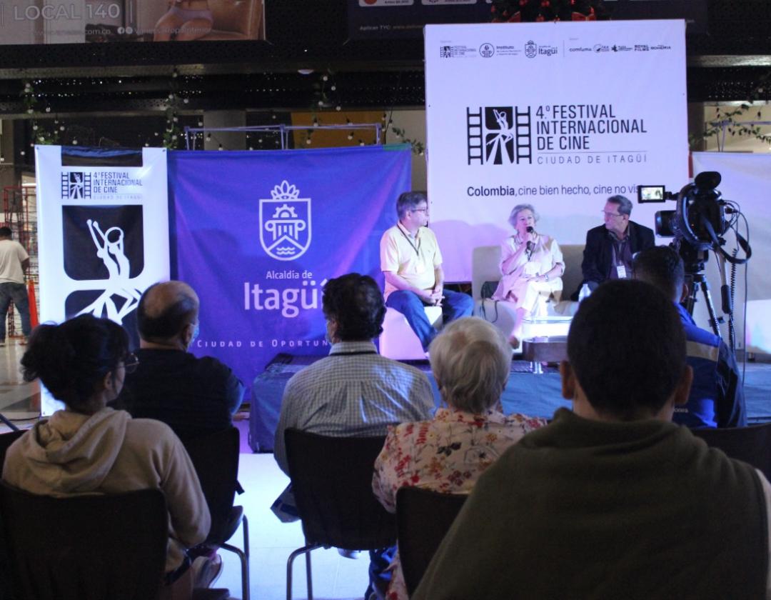 evento de inicio de la quinta versión del Festival Internacional de Cine Ciudad de Itagüí